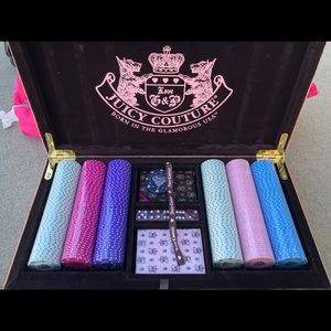 Juicy Couture- Poker Set